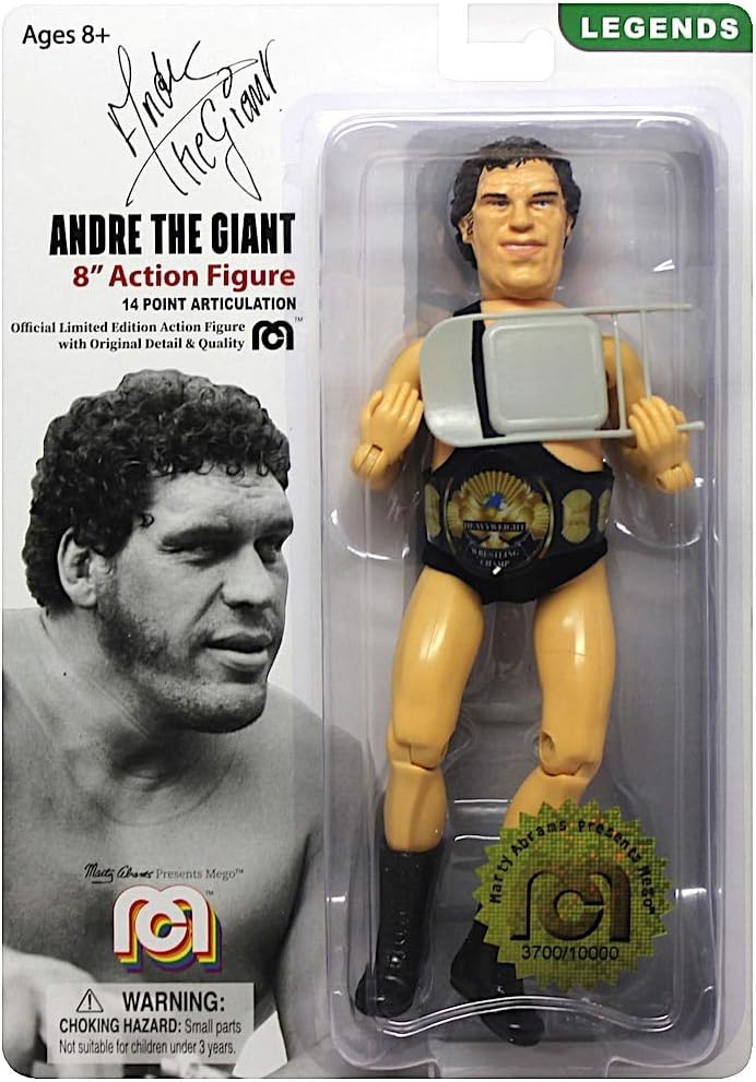 MEGO Classic Andre The Giant 8" Action Figure Re-Issue