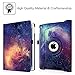 Fintie Case for iPad Pro 9.7-360 Degree Rotating Stand Protective Cover with Smart Stand Cover Auto Sleep/Wake Feature for iPad Pro 9.7 Inch (2016 Version), Galaxy