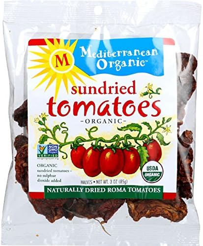 Mediterranean Organic Tomato - Organic - Sundried - in Bag - 3 oz - case of 12