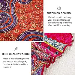 Bohemian Quilt Set Full/Queen, 3 Pieces Boho