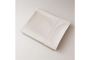 SHUNJIE.HOME Cotton Flat Sheets Only, 600 TC 100% Cotton Flat Sheet Top Sheet Only, King Size Flat Sheet Only 1Pcs, Cool, Breathable, Wrinkle (Ivory King 1pcs)