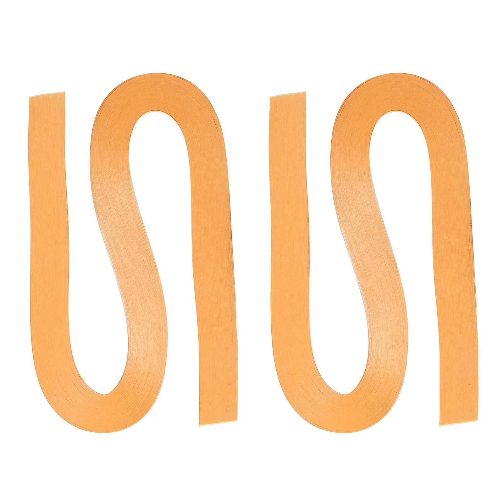 PATIKIL 240pcs Quilling Strips Paper 3mm(1/8") 54cm Origami Paper Quilling Strip for Art DIY Hand Craft Christmas, Light Orange