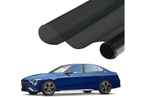 KASHIBANG Ceramic Window Tint for Cars, 5% VLT 29.5in x 15ft All Car Side & Rear Windows Tint, Heat Control Window Film, 99% UV Window Film Sun Blocking, Come with Auto Window Tint Tools Kit