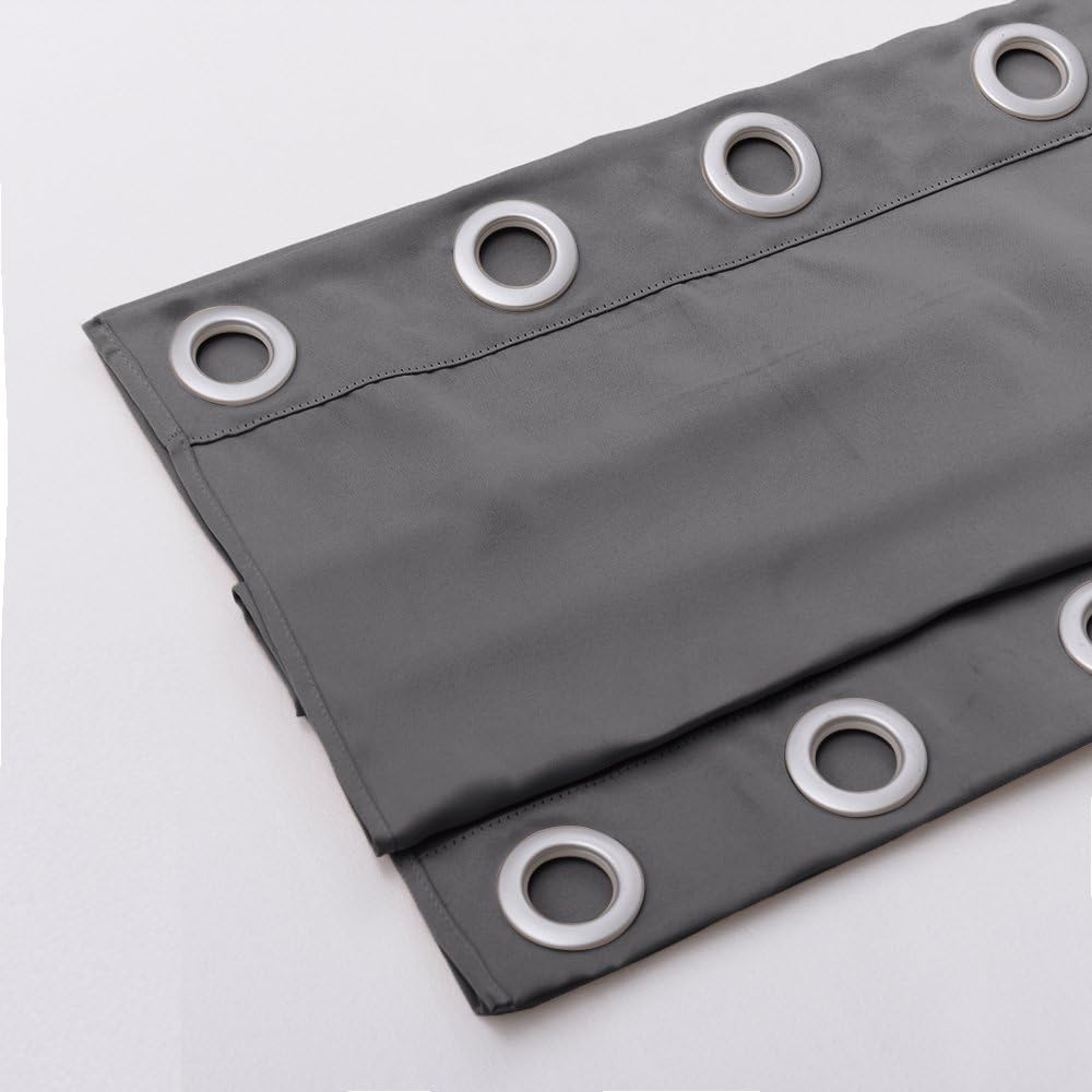 NICETOWN Outdoor Curtain Grommet Top and Bottom, Thermal Insulated Keeps The Rain Out Versatile Vertical Drape, Blackout Heavy Weight Wind Break Outdoor Drapery (52 by 108 inches,1 Piece, Tan-Khaki)