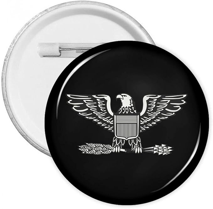 Amazon Us Army Colonel Logo Design Button Badge Decors For
