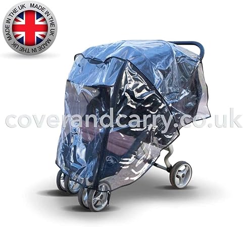 red kite double buggy rain cover