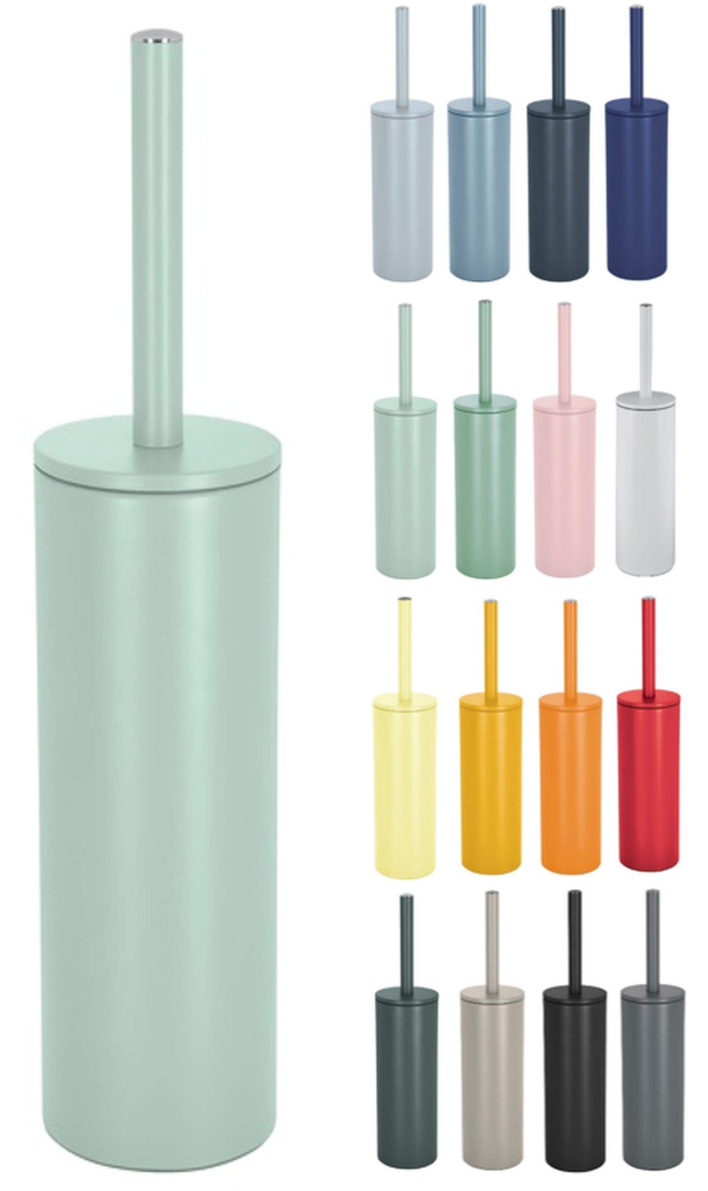 Spirella BATH BRUSH WITH STAINLESS STEEL AKIRA MATTE GREEN