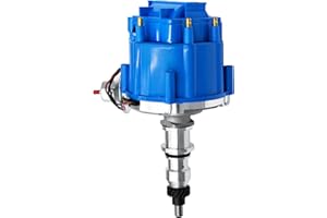 AiYiGu Complete HEI Ignition Distributor with 65K Coil One Wire Installation Straight 6 Cylinder 240 and 300 Compatible with Ford F100, F150, F250, E100, E150