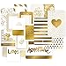 Project Life 380366 Themes Cards-Golden-Gold Foil (40 Piece), multicolour