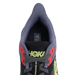 Hoka Men's Challenger 7 Sneaker, Obsidian/Anchor, 7