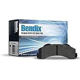 Bendix Priority1 CFM1907 Semi-Metallic Rear Brake Pads for Select Models Mercedes-Benz AMG GT 63, 63 S, C63 AMG, S63 S65 S65L