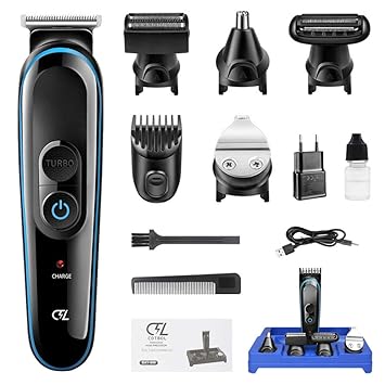 beard trimmer with nose trimmer