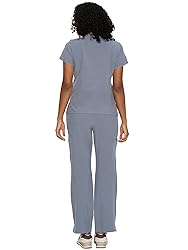 floralhue Scrubs for Women, V-Neck Scrubs Top