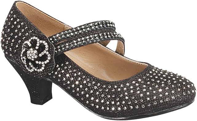 floral mary jane heels