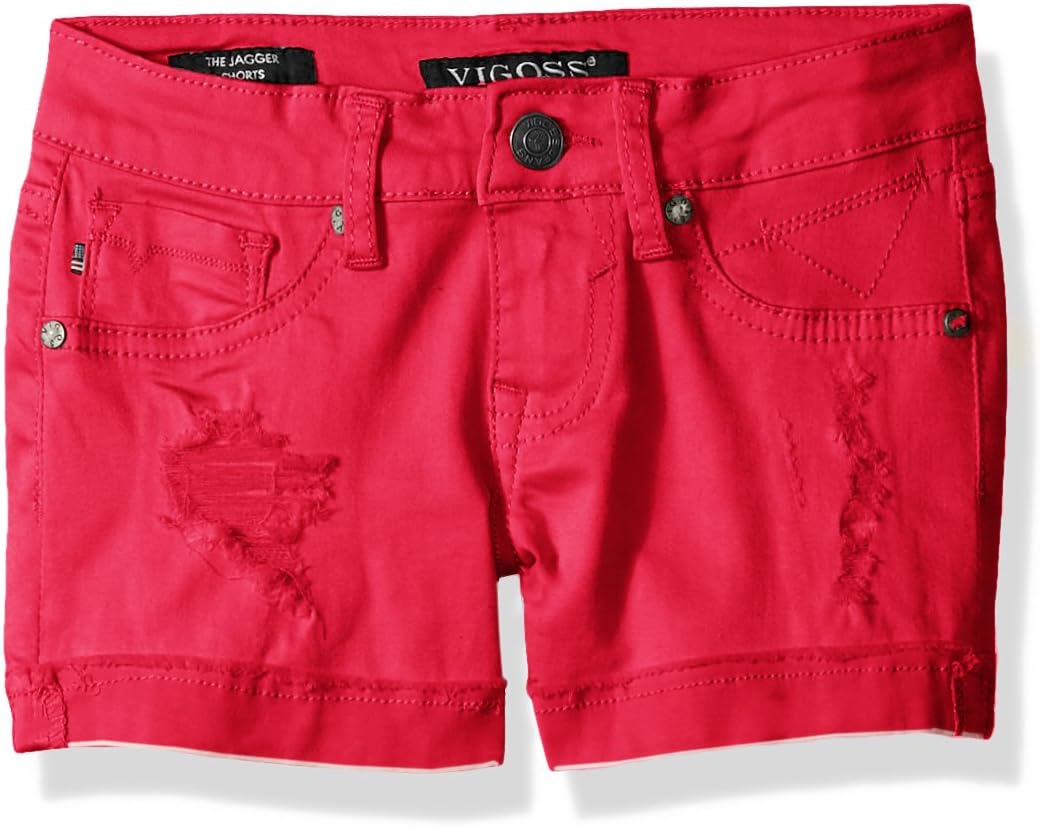 VIGOSS Girls' 5 Pkt Hyper Stretch Short