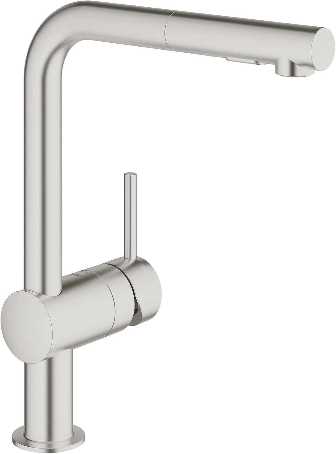 GROHE 30274DC0 | Minta Kitchen Sink Mixer | Pull-Out Spray | SuperSteel