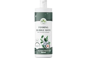Yogti Foaming Bubble Bath, 500lml, Made with Natural Essential Oil and Epsom Salt - 500ml (Eucalyptus)