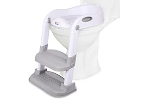 ACORN AVENUE Step Up 2 N 1 Potty Training Seat, Upgrade Toddler Toilet Seat for Kids Boys Girls, Potty Training Toilet, Splash Guard Anti Slip Pad Step Stool