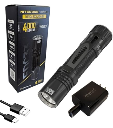 Nitecore EDC35 High Power 5000 lumens NiteLab UHi 40 Max LED