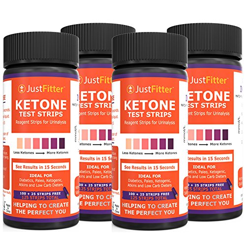 Just Fitter Ketone Test Strips. Lose Weight, Look and Feel Fabulous on