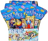 Pez DC Superhero Girls Supergirl Wonder Woman Batgirl and Harley Quinn (12 Pack)