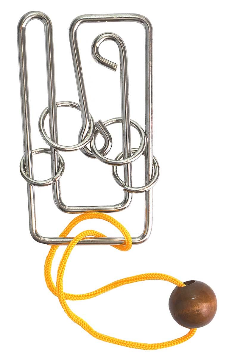 Logica Puzzles art. Crete Labyrinth - Metal Puzzle - Difficulty 4/6 Extreme - Travellers Collection