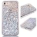 iPhone 6 Case, iPhone 6S Case, Crazy Panda New Soft Bumper Case Luxury Bling Glitter Sparkle Case Infused with Diamond Shape Glitters and Shiny Quicksands for Iphone 6/Iphone 6S - Silver