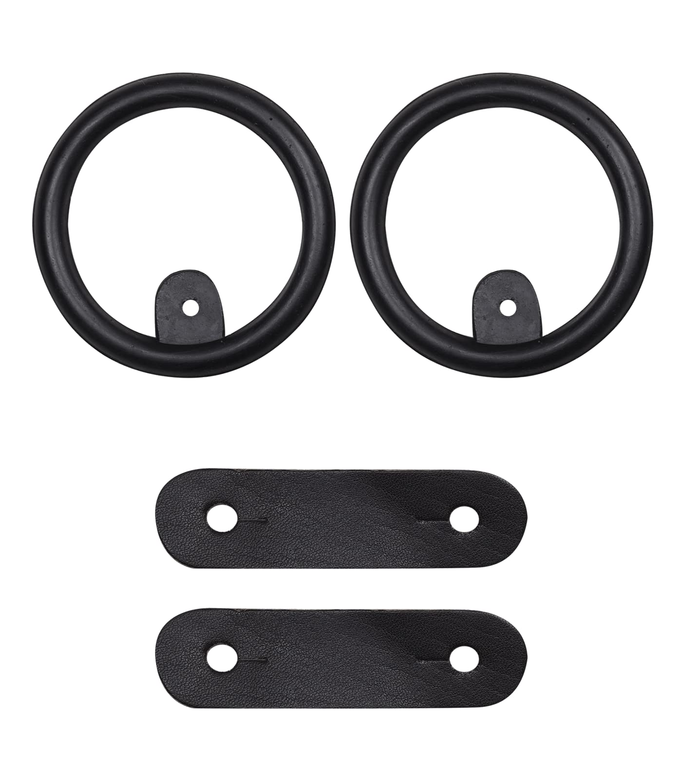 Waldhausen rubber rings and leather loops for safety stirrups