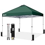 CROWN SHADES 10x10 Pop Up Canopy - Beach Tent with