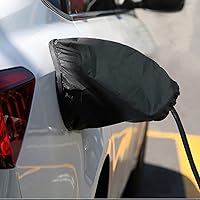 LZSTEC EV Charger Port Cover, Electric Car Charger Plug Cover, Outdoor Waterproof Winter Snow Rain UV All-Weather Protection,