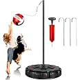 Tetherball Set With Adjustable Metal Pole & Anchor – Portable Backyard Game For Kids & Dogs