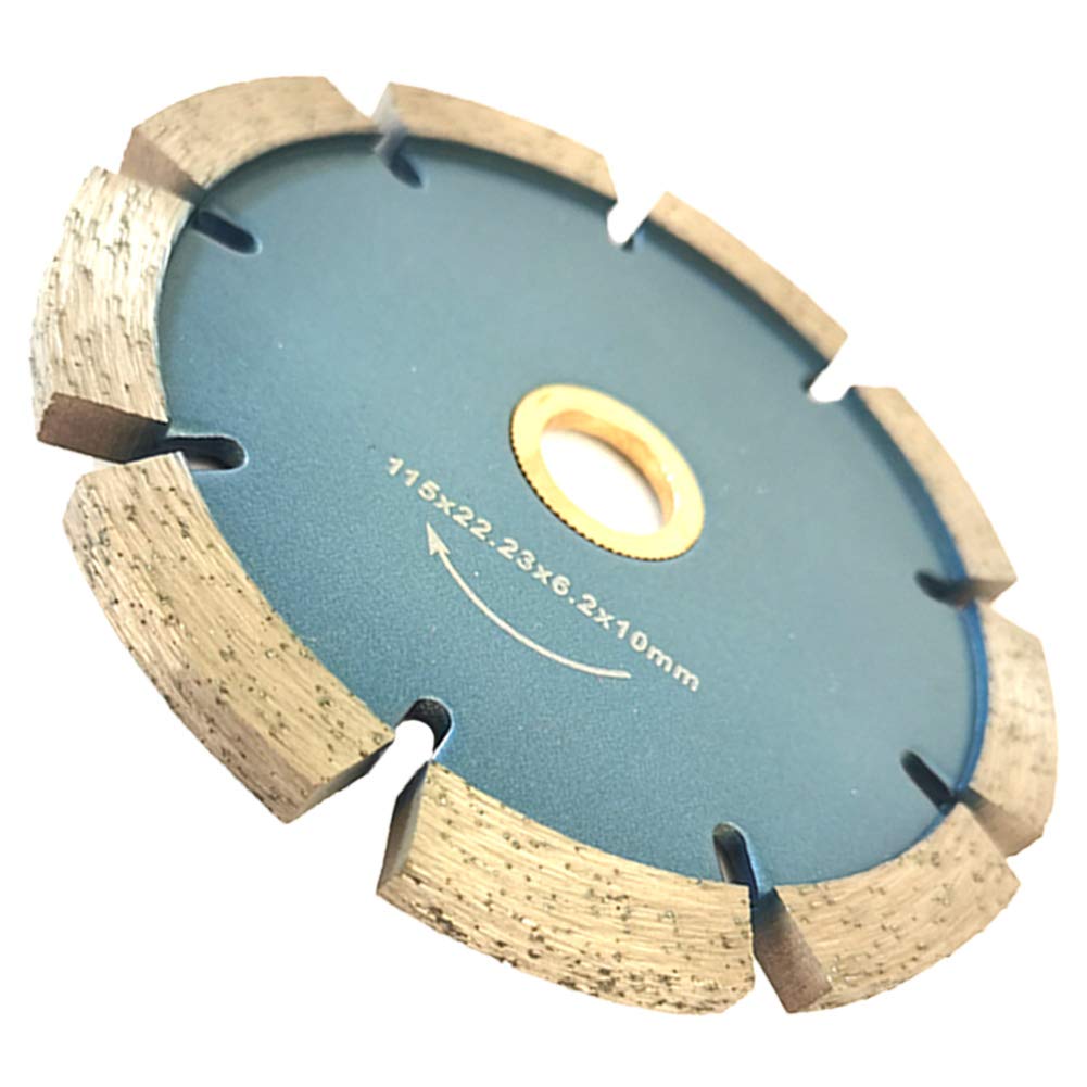 Meacase 115mm Diamond Mortar Raking Disc with 6.35mm Width 22.23mm-16mm Arbor for Removal Mortar Joints from Brickwork