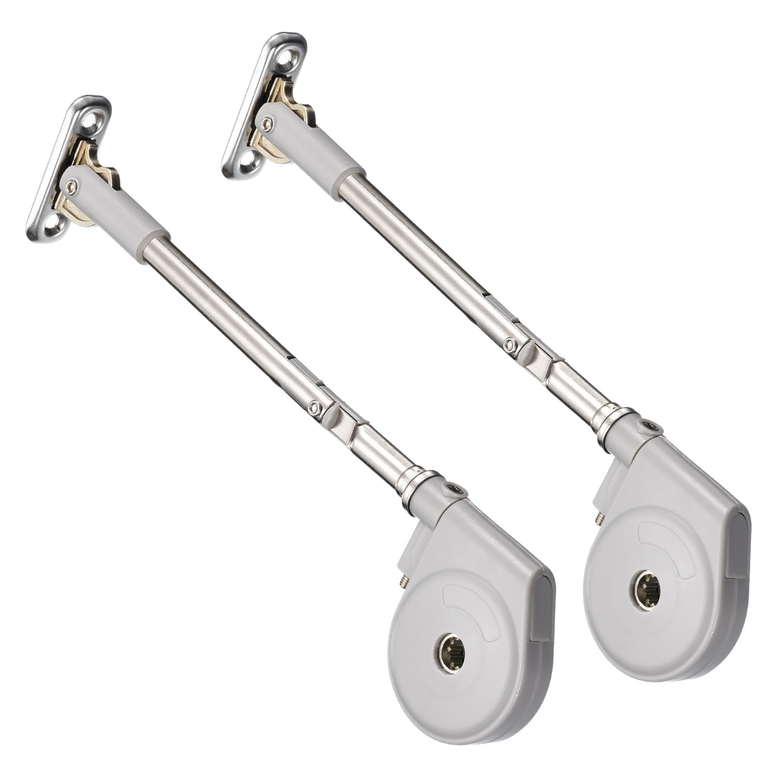 uxcell Lid Support Hinge 2 Pcs Slow Close Hinge Lid Stay 105 Degree Open Downward Opening for Box Window Cabinet Door Furniture Flap Door
