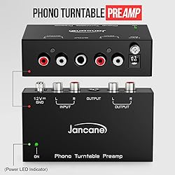 Jancane Phono Preamp for Turntable- Mini Electronic