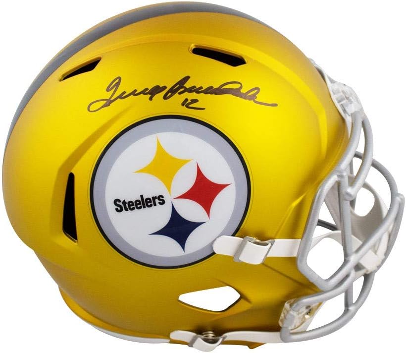 terry bradshaw autographed football