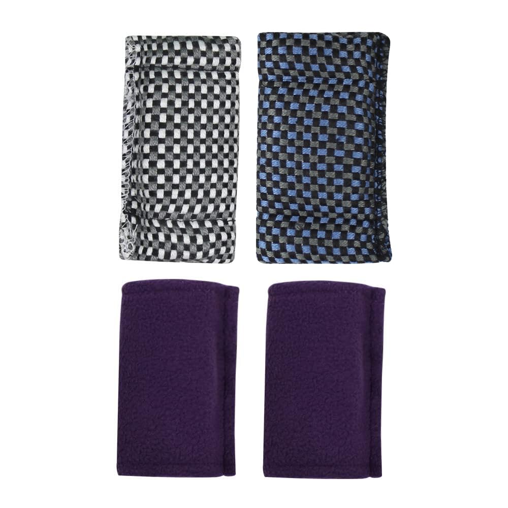 4pcs Pool Cue Cleaner Slicker Towel Burnisher Shaft Cloth Set