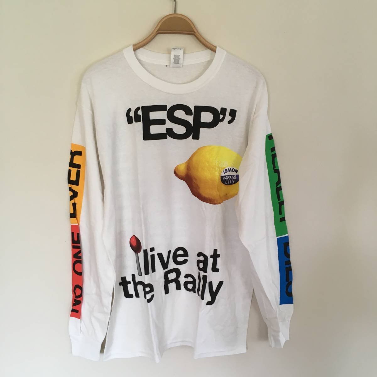 Fuji Rock フジロック 18限定 N E R D Esp ロング Tシャツ B07fzf3qbw 激安価格と即納で通信販売 ファレル着用同型 サイズl Nerd ロンt