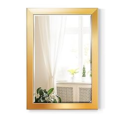 Renditions Gallery Rectangular Shiny Gold Wood