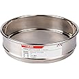 Adamas-Beta φ20×4.5cm 100 Mesh 304 Stainless Lab Sieves Economy Test Sieve 304 Stainless Steel Wire Cloth（0.154mm）