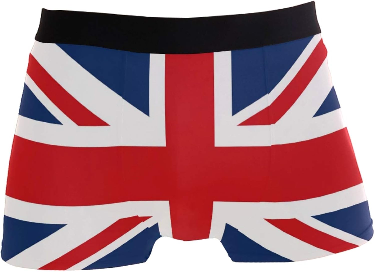 Men's Boxer Briefs Underwear TagFree Comfort Soft British Flag at