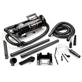 METROVAC VNB4AFBR Vac N Blo 4 Peak HP Auto Vacuum Blower Tool Made in USA | All-Steel Portable Vacuum Cleaner and Blower with MagicAir Inflator Adapters and Accessories for Automotive Car Detailing