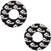 ODI Grip Donuts (Black) - Motorcycle Grips - Foam Material - Pair of 2
