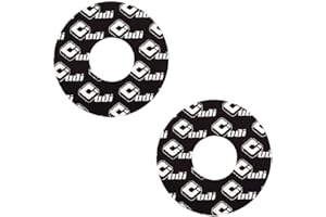 OLD DUTCH INTERNATIONAL ODI Grip Donuts (Black) - Motorcycle Grips - Foam Material - Pair of 2