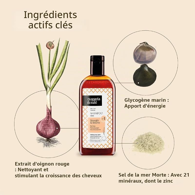 Nº1 Red Onion Shampoo. Freine la chute de cheveux 2 x 250 ml
