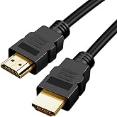 Jofnaylr 6FT HDMI Cable (18 Gbps, 4K/60Hz), HDMI to HDMI Cord for PS5/PS4/PS3, HDTV, Blu-ray, Xbox One,Laptop, PC &amp; More Devices