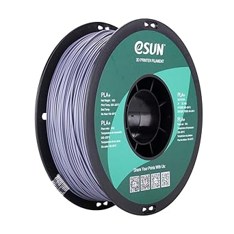 Amazon Com Esun Pla Pro Pla 3d Printer Filament Dimensional Accuracy 0 03 Mm 1 Kg Spool 1 75 Mm Gray Industrial Scientific