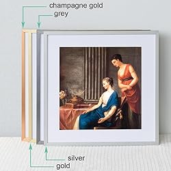 EVQUIT 13 x 13 Aluminum Picture Frame Metal Photo