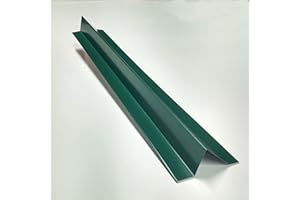 MID MICHIGAN METAL SALES Single 38-inch HR Metal Roof Snow Guard Snow Rail for Exposed Fastener Roofs (Mid-Mich Forest Green)
