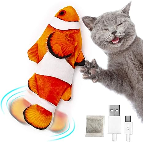 Labeol Dancing Fish Cat Toy Flopping 