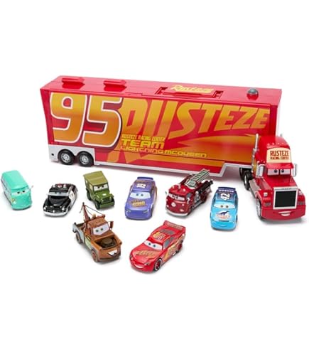 Amazon.com: Disney Cars Toys 2 Chet Boxkarr Hauler : Toys & Games
